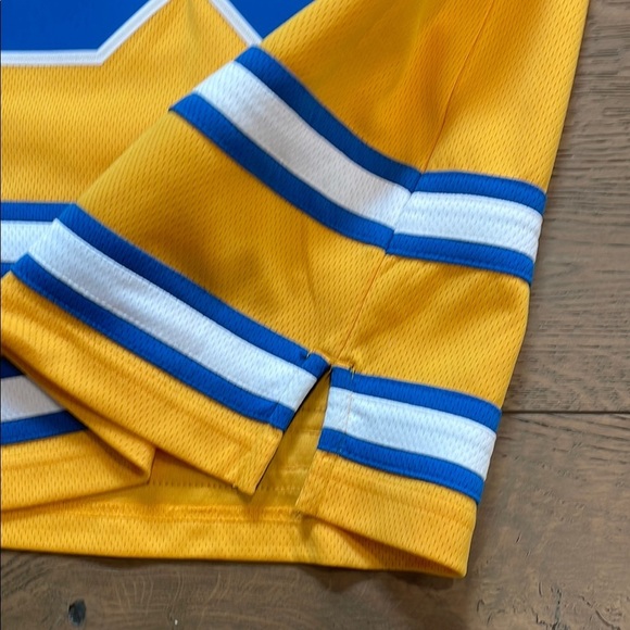 Authentic Fanatics St. Louis Blues Yellow Binnington 50 Jersey NHL Women’s XS - Picture 7 of 8